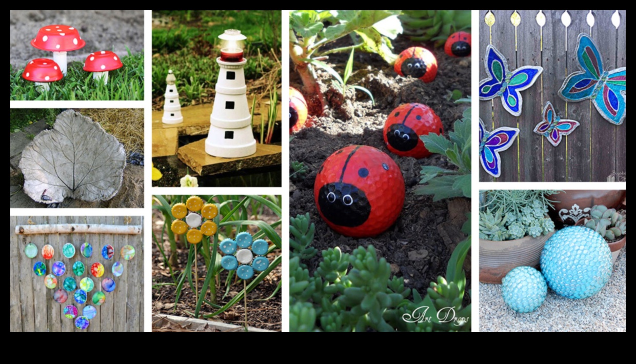 תענוגות גחמניים: שינוי חללים עם אמנות גן