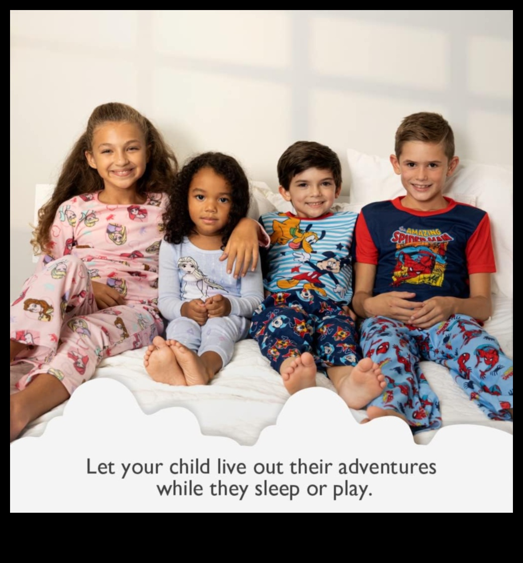 Joyful Jammies: בגדי שינה נעימים לקטנטנים