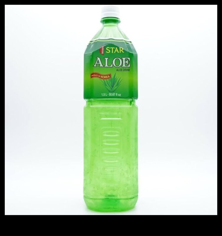 גן עדן בוקר: ללגום משקאות אלוורה טריים וטהורים