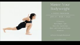 השתלט על משקל הגוף האינדיבידואלי שלך ולא באמצעות ניהול טבעית בתנועה 3 שליטה בתנועה טבעית: שינוי הגוף שלך עם ברק במשקל גוף