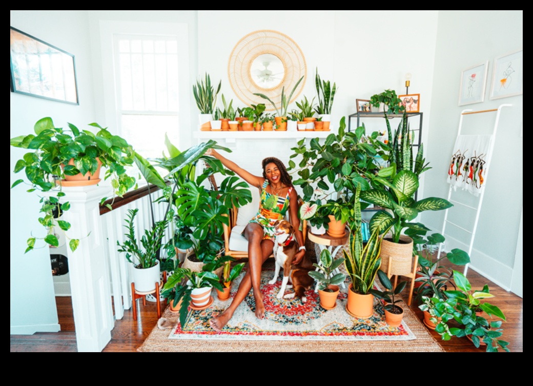 חלומות ג'ונגל פנימיים איך להביא את החוץ פנימה 1 חלומות ג'ונגל מקורה: יצירת מרחבים ירוקים בפנים