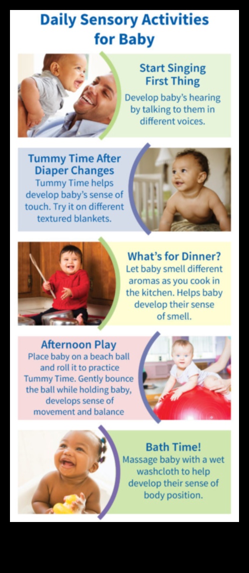 פאר חושי: העלאת חוויית התינוק באמצעות פעילויות